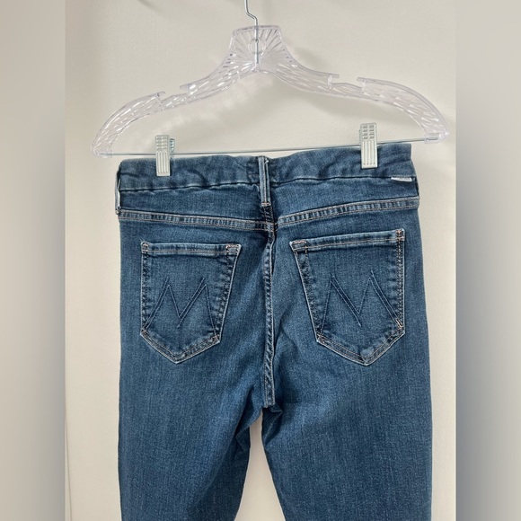 Mother Denim Looker Ankle Fray in Girl Crush Size 28 - Picture 6 of 10